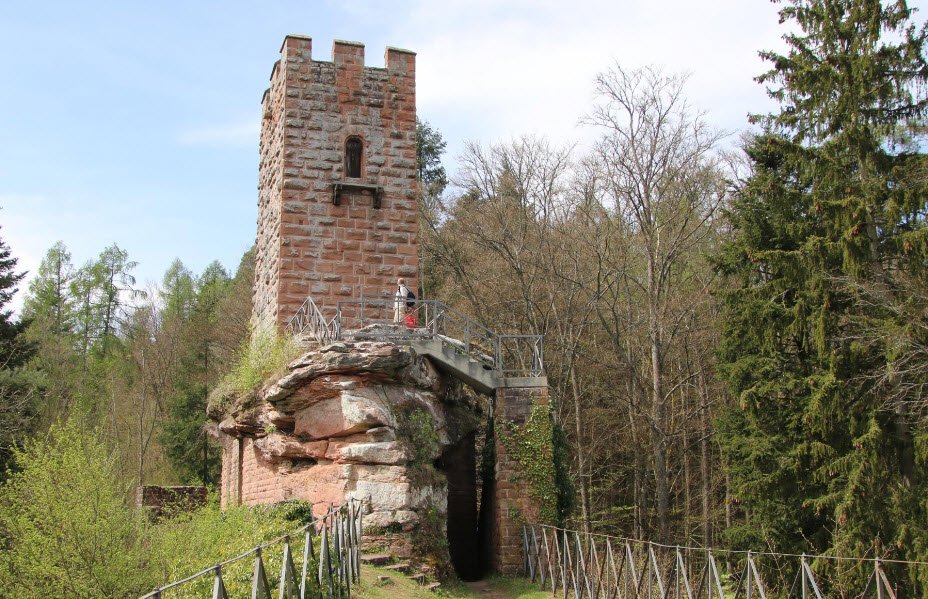 Burg Erfenstein, Esthal, Germany, Germany